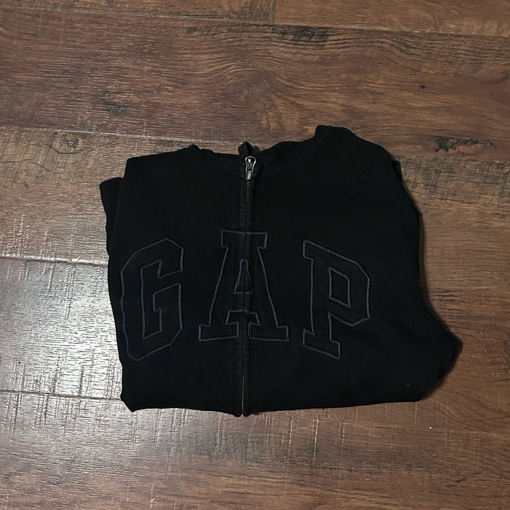 GAP Black Full-Zip Hoodie